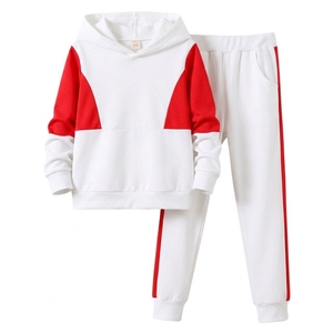 Conjunto Deportivo Casual de Primavera para Hombre, Sudadera con Capucha y Pantalones Jogger con Bloques de Color - Product Image 2