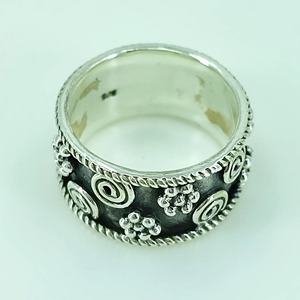 925 Sterling Silver Handmade Designer Women's <b>Ring</b> Band <b>Plain</b> Custom Sizes 4-13 for Christmas Birthday Setting - Product Image 4