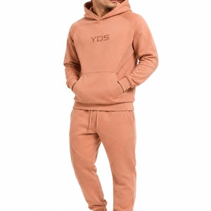 Custom Men's <b>Polyester</b> Hooded Tracksuit <b>Jogger</b> Premium Comfortable Modern Stylish Eco-Friendly Quick Dry Breathable Custom Made - Product Image 1