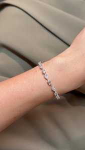 Mixed Cut Tennis <b>Bracelet</b> Prong Set Luxury Everyday Wear Fine Jewelry Multi Shape Lab Grown Diamond Wholesale 14k 18k <b>Solid</b> Gold - Product Image 5