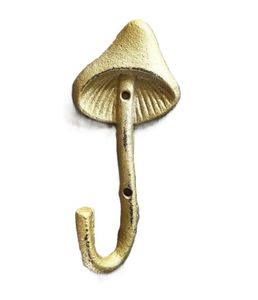 Brass Sea Shell Decorative <b>Hooks</b> Wall Mount Key Rack and <b>Towel</b> <b>Hook</b> Metal Plant Pattern for Bathroom and Clothing Use - Product Image 4