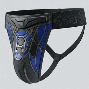Groin Guard with Customized Design Professional Kickboxing Training Groin Protection Guard custom Logo <b>cheap</b> price OEM 2026 - Product Image 3