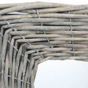 19,7 \ "X 19,7 \" Espejo De Pared De Mimbre - Product Image 3