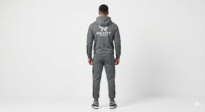 Ensemble de survêtement pour homme Rexfit Sports, sweat-shirt et pantalon de survêtement personnalisés, coton lourd, vêtements de sport, design personnalisé, survêtements pour homme - Product Image 3