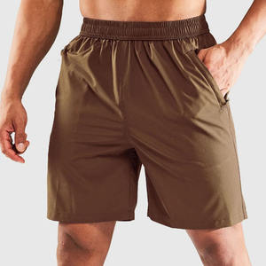 New Simple Design Mens Athletic Sweat Shorts Cotton Blend Fitness Training Shorts for Gym and Sports For Summer - Product Image 2