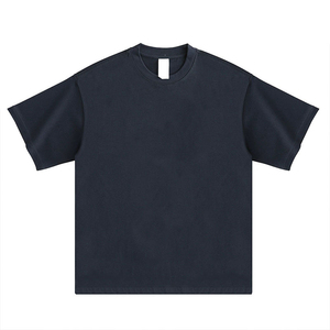 เสื้อยืดผู้ชายไซส์ใหญ่ ผ้าฝ้าย 100% สกรีนลายตามสั่ง คอกลม แขนสั้น ขายส่ง เสื้อผ้าสตรีทแวร์ รับผลิตแบบ OEM ODM เสื้อยืดแบบยูนิเซ็กซ์ - Product Image 2