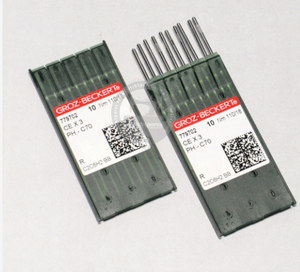 Agujas Originales Groz-Beckert CEx3 Tamaño 110/18 para Máquinas de Coser Industriales de Puntada Invisible para Telas de Peso Medio a Pesado - Product Image 2