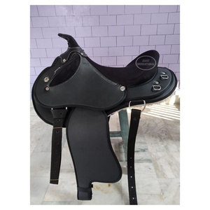 Best Selling Australian Stock Saddle in Leather and Fur <b>Complete</b> <b>Set</b> with Girth for Horse Equipment Wholesale - Product Image 6