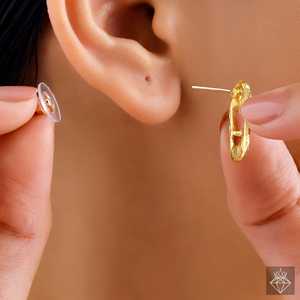 PRAO Ensemble collier et boucles d'oreilles anti-ternissement somptueux Collection de bijoux en cristal - Product Image 3