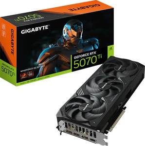 การ์ดจอ Gigabyte Industrial GeForce RTX 5070 Ti Windforce OC SFF 16G  PCI Express X16 พร้อมพัดลมระบายความร้อน สำหรับเดสก์ท็อป - Product Image 1