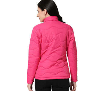 Chaqueta Acolchada de Punto para Mujer, Resistente al Agua, Plegable, Abrigo de Invierno Ligero, Aislante, Transpirable y Ecológico para Clima Frío - Product Image 5