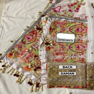 2021 Venta caliente vestidos de novia indios pakistaníes colección de ropa de fiesta bordada de seda en rayón viscosa ropa de último estilo - Product Image 6