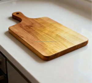 Planche à découper en bois de haute qualité, planche à découper épaisse pour la cuisine, pour un usage quotidien à bon prix - Product Image 1