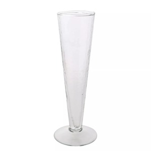 Flûte à champagne élégante de style martelé, verrerie de luxe pour la maison et les réceptions - Product Image 1