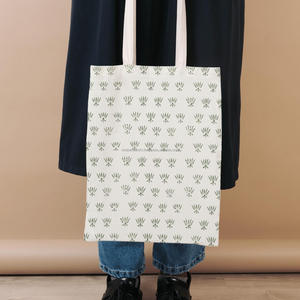 High Quality Cotton Hand <b>Block</b> Printed Tote Bag with Decorative Indian Floral Artwork for Daily Utility Printed Handbags - Product Image 6