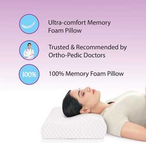 New Bed Side Back Stomach Sleepier Orthopedic <b>Pillow</b> Cervical Bamboo Contour Ergonomic Memory Foam <b>Pillow</b> Orthopedic Head - Product Image 5