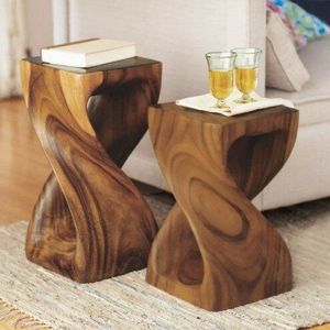 Mesa de Centro de Madera, Diseño Moderno, Hecha a Mano, Alta Calidad, Logotipo Personalizado, Muebles para Sala de Estar - Product Image 5