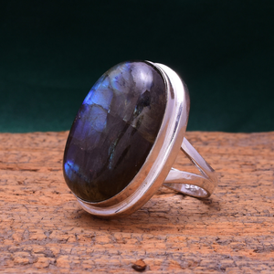 Natural Blue Fire <b>Labradorite</b> <b>Ring</b> 925 Sterling Silver Handmade <b>Labradorite</b> Gemstone Women Jewelry Wedding <b>Ring</b> Gift For Her - Product Image 1