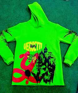 Sudadera con Capucha Premium, Diseño Holgado con Tela de Felpa Suave, para Moda Urbana Informal y Uso Diario - Product Image 5