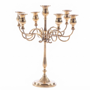 Metal <b>Candelabra</b> 3-Arm Candle Holder <b>Black</b> Iron Candlestick Stand For Wedding Party Table Centerpiece Home Decor In Good Price - Product Image 2