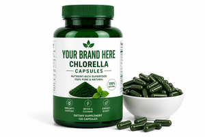 Chlorella Capsules Dietary <b>Supplement</b> Nutrient Rich Superfood Pure Natural <b>Herbal</b> <b>Supplement</b> 60 Capsules - Product Image 4