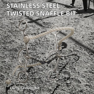 Bocados para Caballos de Acero Inoxidable con Logotipo Personalizado, Tela de Algodón/Poliéster/Lana de Alta Calidad TFS-MOTS-05, Precio Razonable - Product Image 2