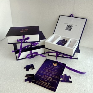 Tarjetas de Aniversario Hechas a Mano de Primera Calidad, Diseños Elegantes, Papel Artístico, Impresión de Transferencia Térmica Ecológica, Barnizado Mate - Product Image 2