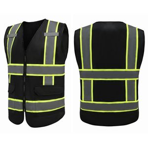 Gilet de sécurité réfléchissant personnalisé par le fabricant, veste réfléchissante 100% polyester, gilet de sécurité haute visibilité réfléchissant - Product Image 2