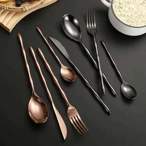 Juego de Cubiertos de Acero Inoxidable Sostenible de Aspecto Lujoso |   Cubiertos Duraderos para Hoteles, Bodas, Fiestas y Restaurantes de Alta Cocina - Product Image 4