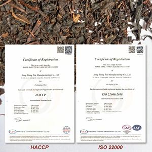 Té Negro Fermentado SONG SIANG Assam de la India, Hojas Sueltas, 1-2 Años de Añada, Sabor Intenso, Bolsa de 1 kg, Venta al por Mayor para Cadenas de Tiendas de Té con Leche - Product Image 3