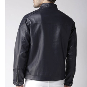 Custom Made <b>Men</b> <b>Leather</b> <b>Jackets</b> Stitched Personalized Casual Wear Anti Wrinkle Breathable Comfortable <b>Men</b> <b>Leather</b> <b>Jacket</b> - Product Image 5