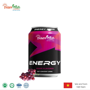Bebida Energética de Taurina de 250 ml con Sabor a Arándano, Interfresh, Fabricante de Bebidas de Vietnam, Servicio Global OEM ODM, Buen Precio, Lata - Product Image 5