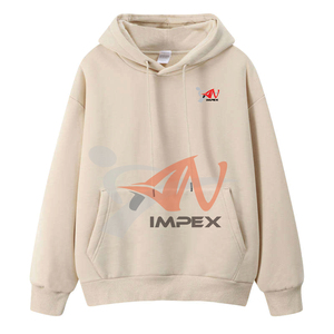 เสื้อฮู้ดดี้ผู้ชายผ้าทอเนื้อหนาพิมพ์ลายสกรีนคุณภาพสูงทรงปกติมีกระเป๋าดีไซน์สำหรับออกกำลังกายกันลมระบายอากาศได้ดี - Product Image 3