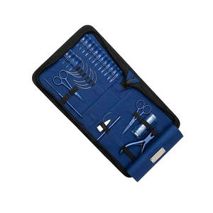 Kit d'outils professionnels pour extensions de cheveux, pinces, ciseaux, clips, outils de séparation en acier inoxydable pour extensions de cheveux humains - Product Image 6