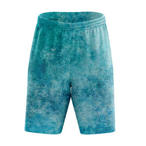 Shorts personnalisés 100% polyester respirant avec cordon de serrage et poches, imprimés à chaud pour hommes, été, plage - Product Image 6