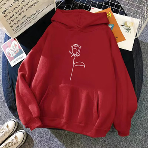 Sudaderas con Capucha para Mujer, Nueva Colección Otoño Invierno 2026, Sudadera Deportiva con Estampado Floral Elegante - Product Image 3
