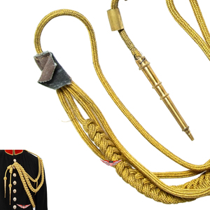 Golden Dress Aiguillette Mylar Aiguillette Cord Soviet Aiguillette Metallic Yarn Garment <b>Accessory</b> - Product Image 2
