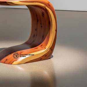 โต๊ะข้างทรงตัวซีไม้เนื้อแข็งทันสมัย โต๊ะออตโตมันและโต๊ะวางของทำมือสุดหรูสำหรับห้องนั่งเล่น โซฟา ห้องนอน สำนักงาน - Product Image 4