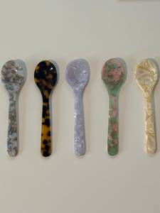 Premium design Resin Salad Server Epoxy salad server & <b>Serving</b> <b>Spoon</b> Kitchen use for home and hotels at low price - Product Image 3