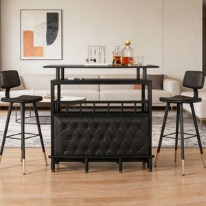 Table haute pliable pour bar, table de cocktail pour bar à domicile, cave, boîte de nuit, pub, conçue pour les applications en milieu clubbing - Product Image 6