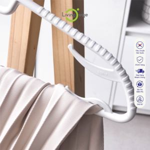 Cintre en plastique souple antidérapant pour boutique et supermarché, moulé par injection, gain de place, pour magasin de vêtements - Product Image 6