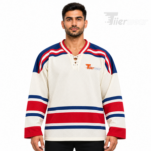 Camiseta de hockey sobre hielo personalizada para equipos, ropa de hockey premium, uniforme profesional, camiseta deportiva personalizada para la liga - Product Image 1