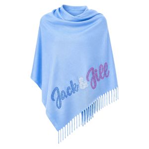 Blue Pashmina <b>Shawl</b> Soft Lightweight Wrap Scarf for Women Evening Party <b>Wedding</b> Travel Casual Wear Fashion Accessory Gift - Product Image 1