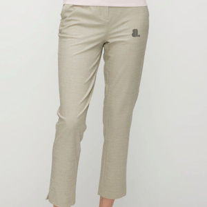 Pantalon de voyage décontracté pour femme, écologique, séchage rapide, respirant, taille haute, avec cordon de serrage, coupe droite, longueur intégrale - Product Image 5