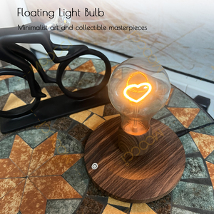 Sáng Tạo Ánh Sáng Ban Đêm Bay Bay Từ Nổi Bóng Đèn Với Hình Trái Tim LED Cho Phòng Ngủ Văn Phòng Cafe Trang Trí Nội Thất Và Quà Tặng Ý Tưởng - Product Image 3