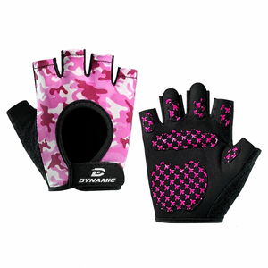 Gants de sport en polyester à demi-doigts antidérapants pour sports de plein air, musculation et entraînement avec logo et couleur personnalisés - Product Image 5