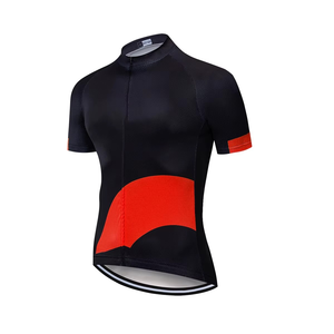 Lightweight Breathable Unisex Cycling Jersey 100% <b>Polyester</b> Pakistan Custom Printing OEM Service Wholesale Supply - Product Image 4