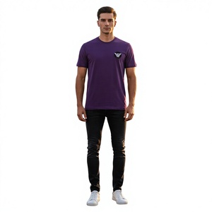 T-shirt unisexe en coton/fibre de bambou, couleur personnalisée, manches courtes, coupe oversize, style streetwear vintage, design personnalisé, décontracté pour homme - Product Image 5