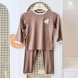 Conjunto de Pijama de Manga Larga para Niños SeunKids, Ropa de Dormir Ligera y Suave, Fabricante de Vietnam - Product Image 5