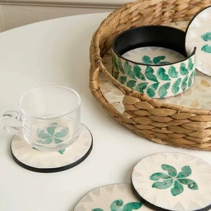 Posavasos Redondos de MDF Hechos a Mano, Modernos y Personalizables, Grosor (3mm), 9cm, para Decoración de Mesa, Cocina, Té y Bebidas - REHMAN CRAFT - Product Image 3